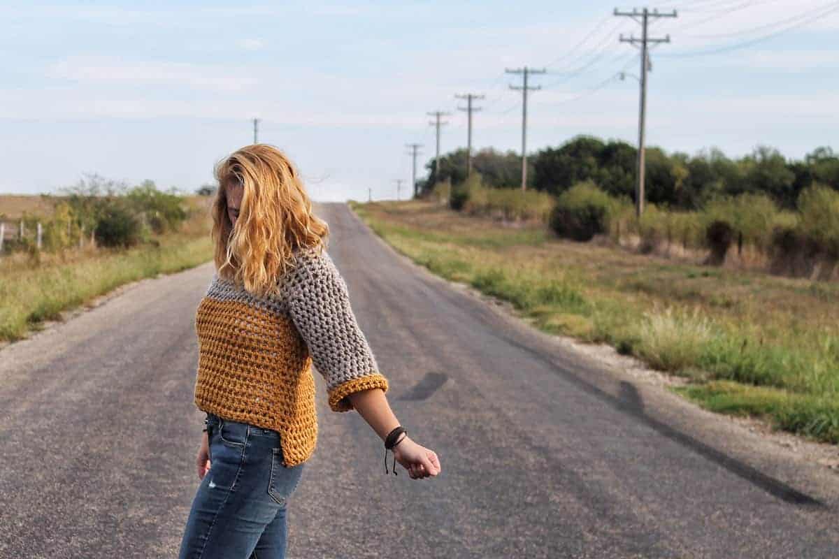 high low sweater pattern