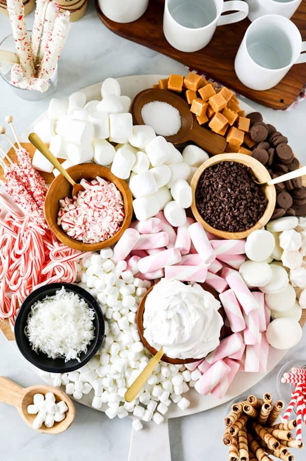 hot chocolate charcuterie board ideas-no. 2 pencil