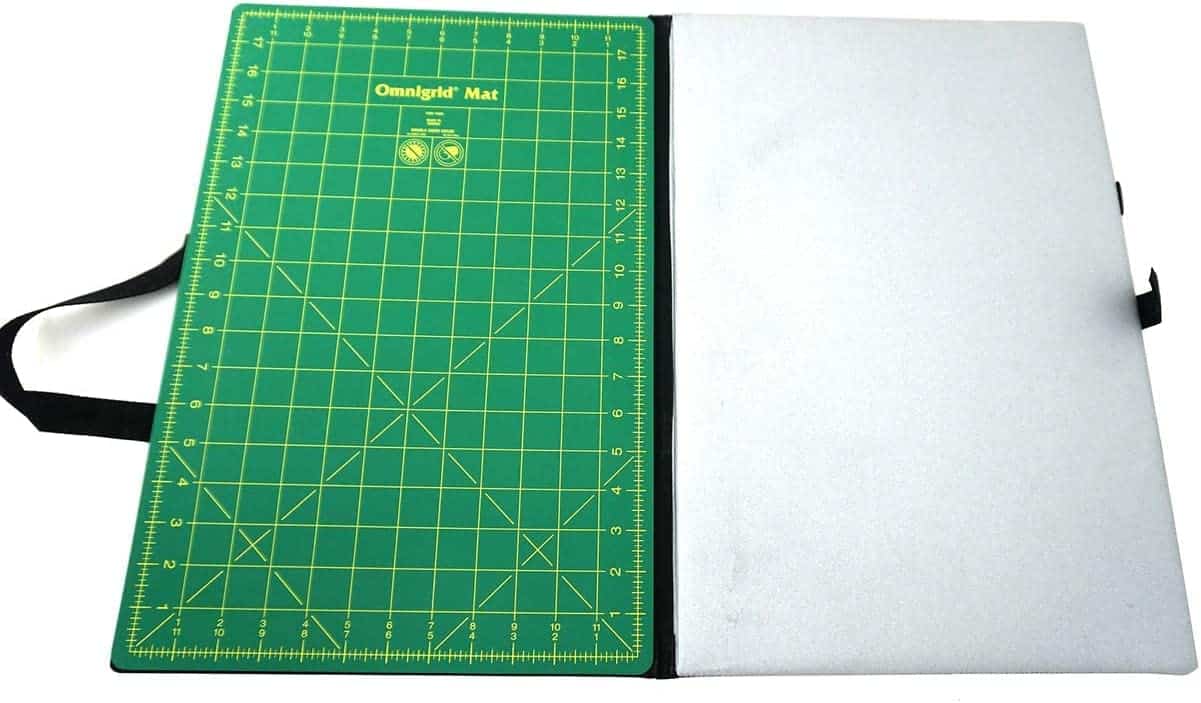 foldable cutting and pressing mat