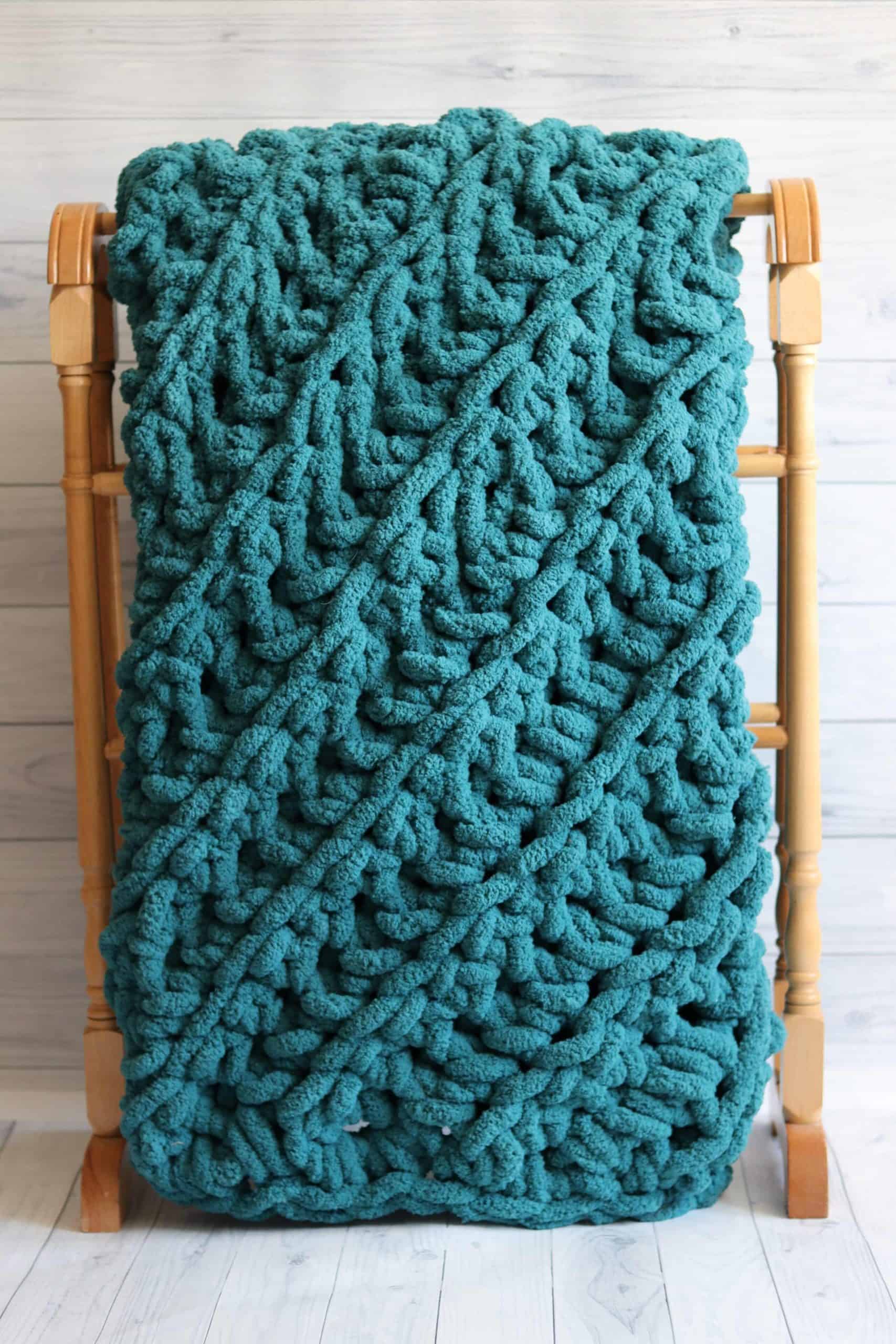 teal two hour blanket