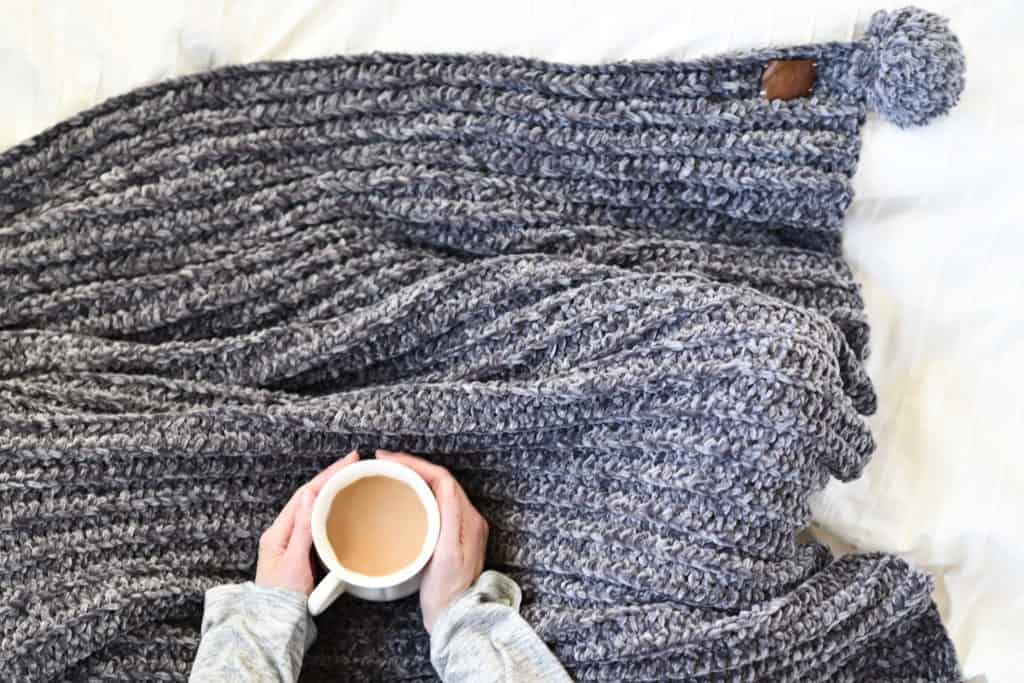 velvet throw