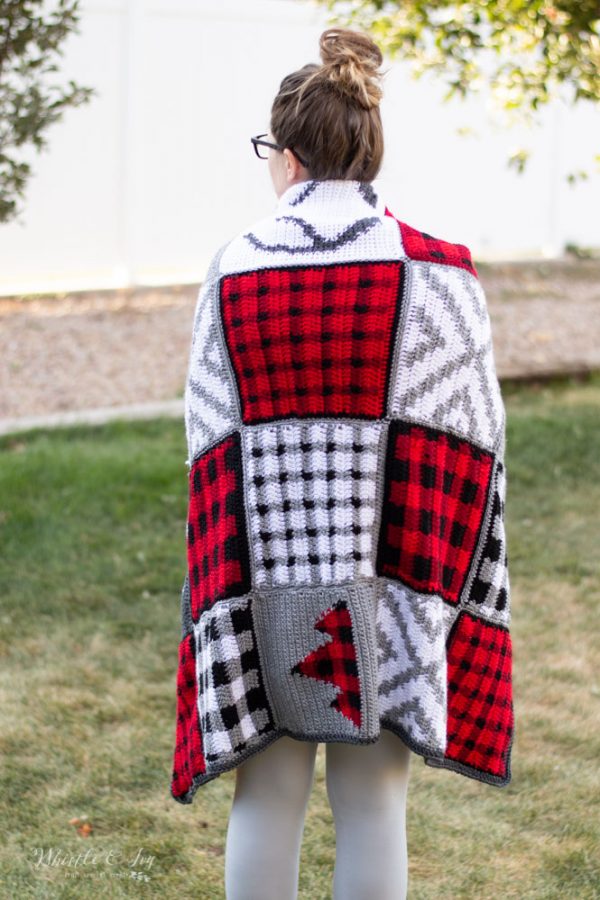 crochet square blanket