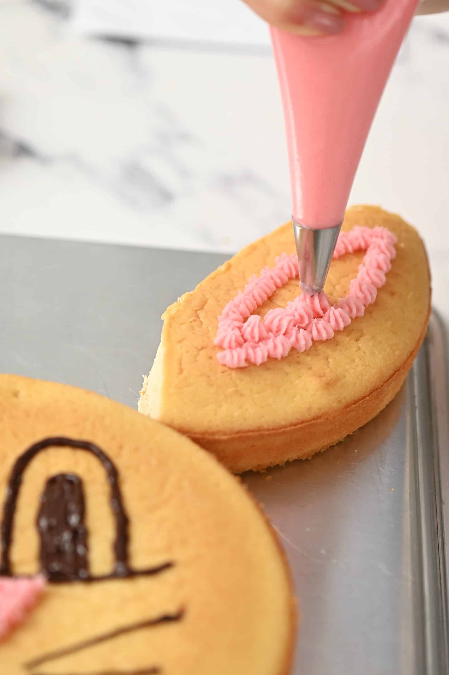 frosting bunny ears
