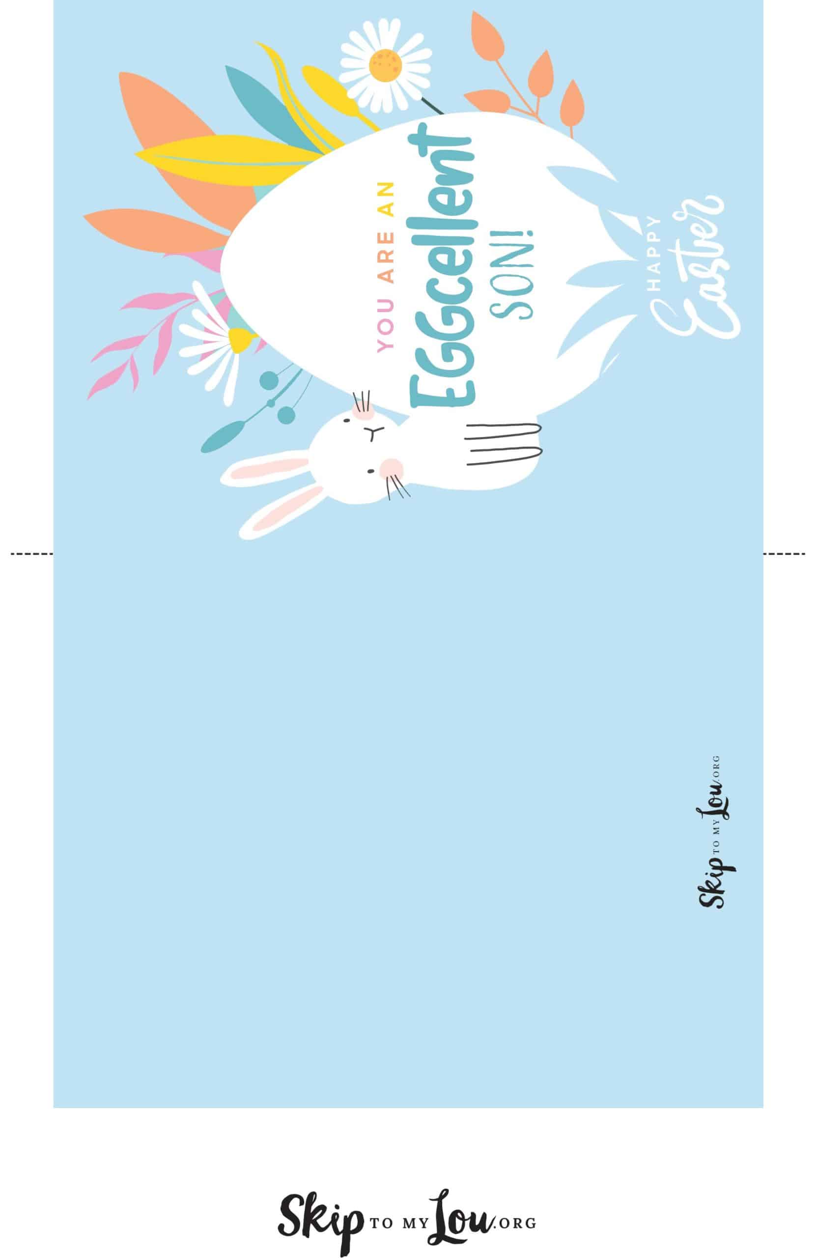 happy easter son card