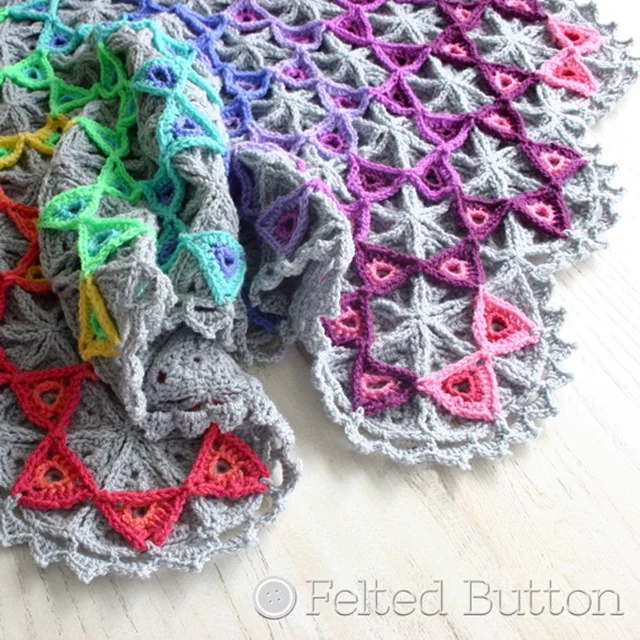prism crochet blanket