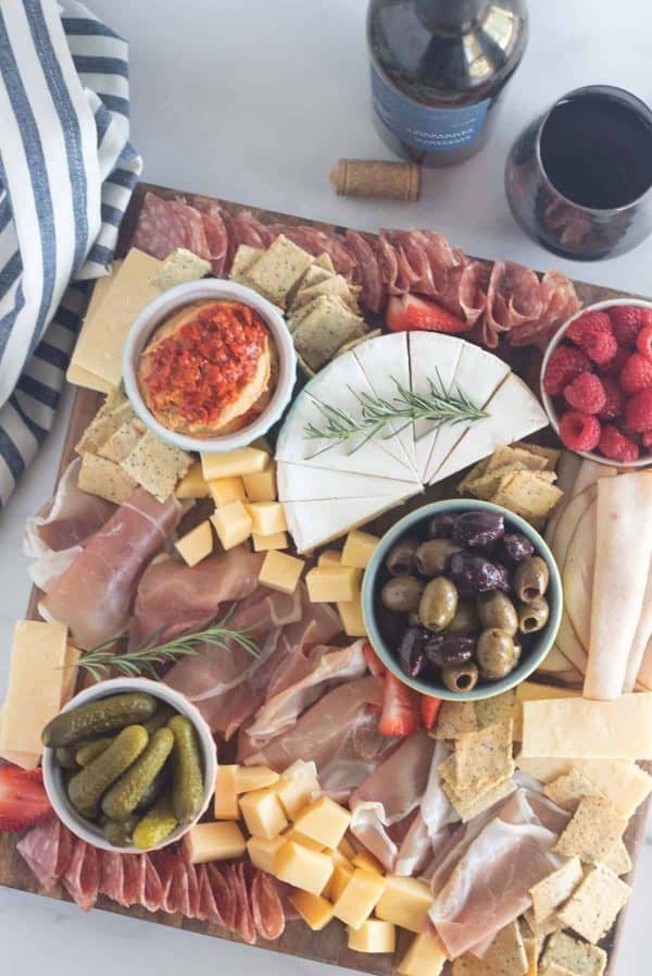 cassidy's craveable creations with pickles, olives, cheese, and more