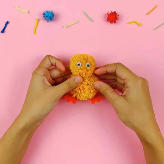 glue on eyes
