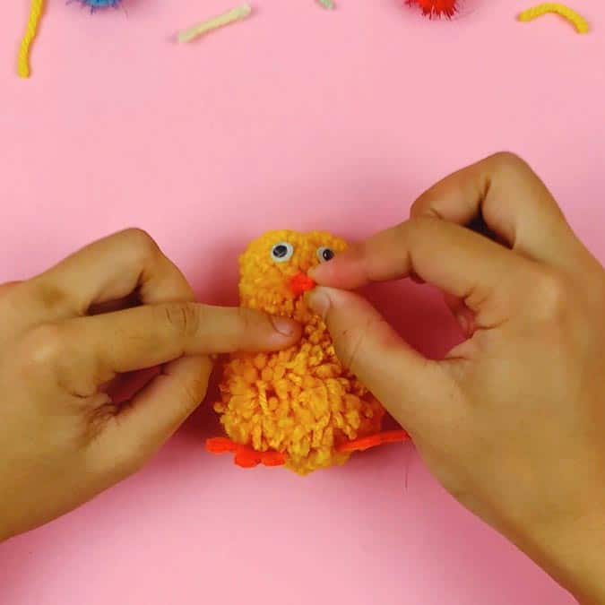 glue on beak