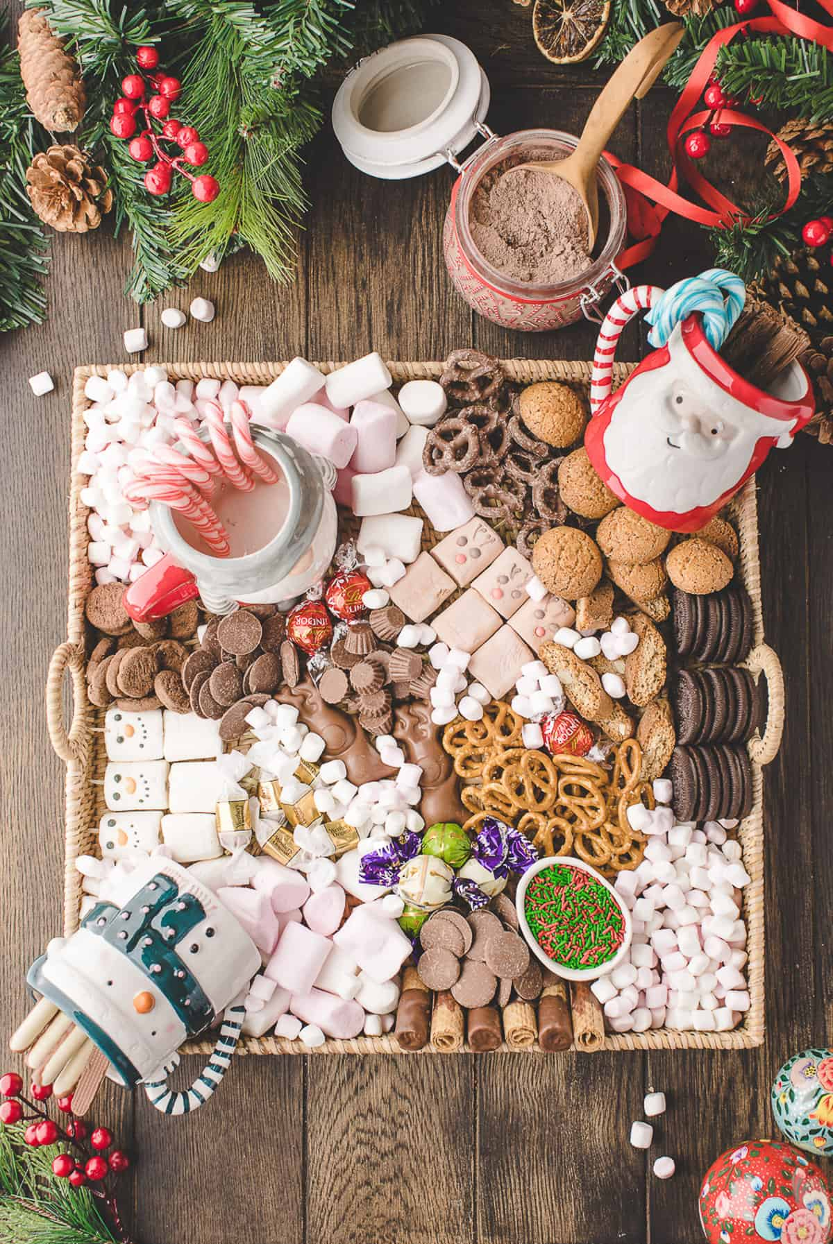 Pancake recipes includes 4 different types of marshmallows, sprinkles, cookies, and more. 