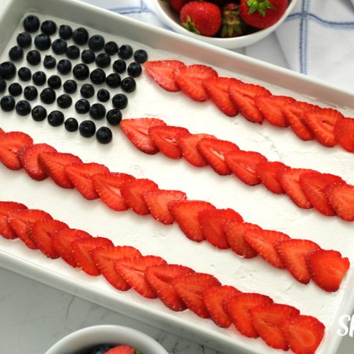 flag cake