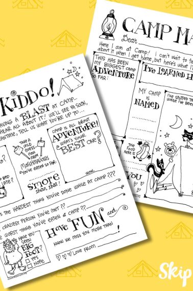 summer camp letters