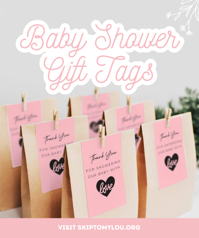 100 Etichette Portafavori Personalizzate Per Baby Shower – Grazie Di Aver Fatto Capolino! | Tag Regalo Bambini 4.5x4.5 Cm | Darling Souvenir