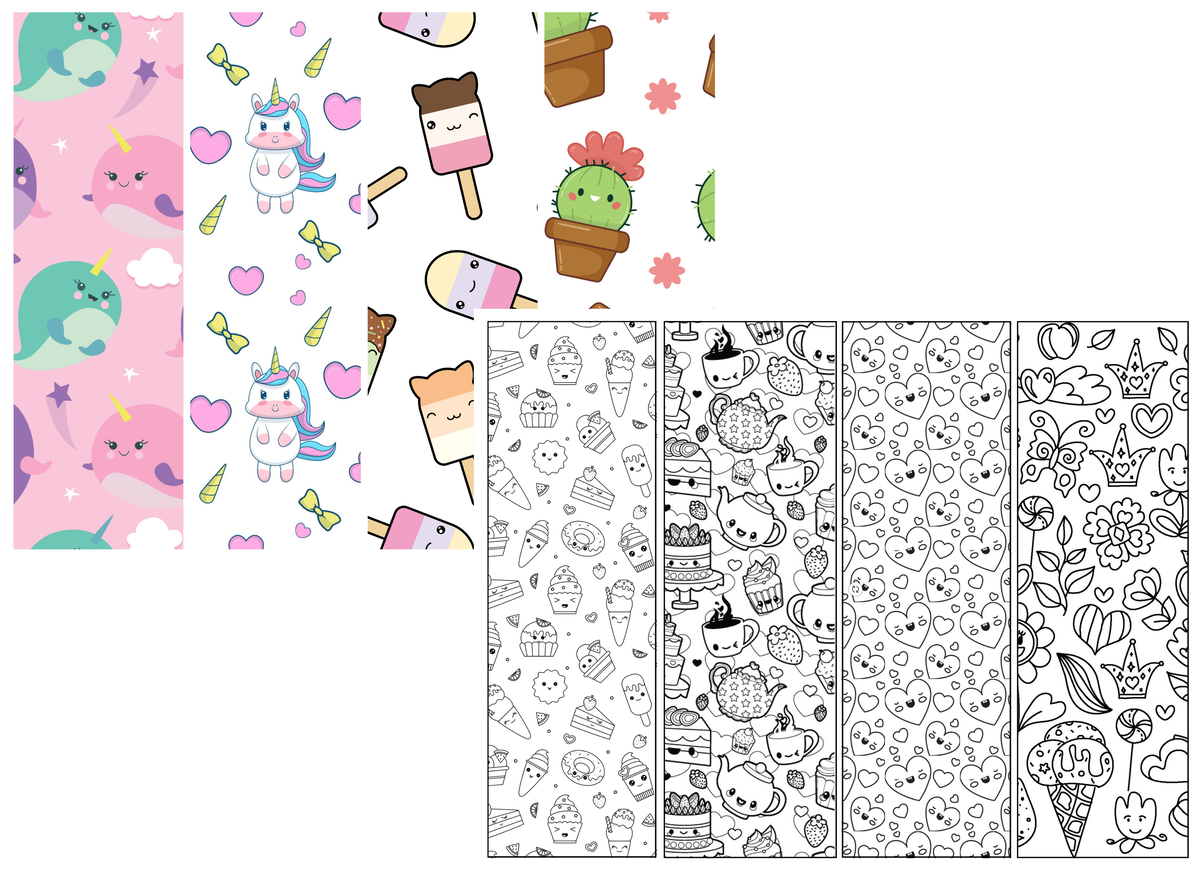 Skip to my Lou - Kawaii Bookmarks - The whole bookmark collection