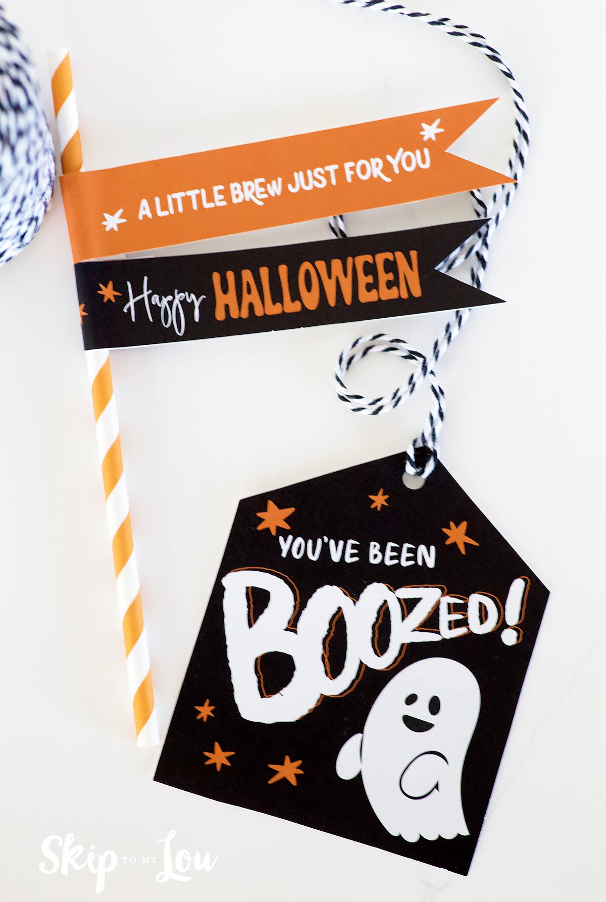 halloween mini bar in a jar printables