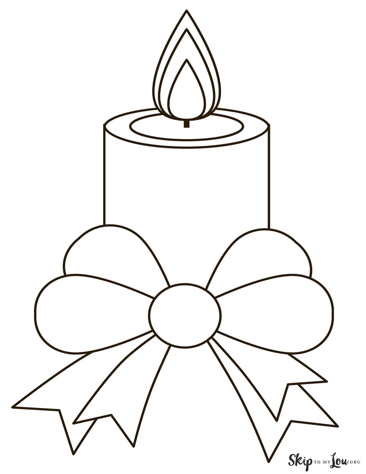 christmas candle