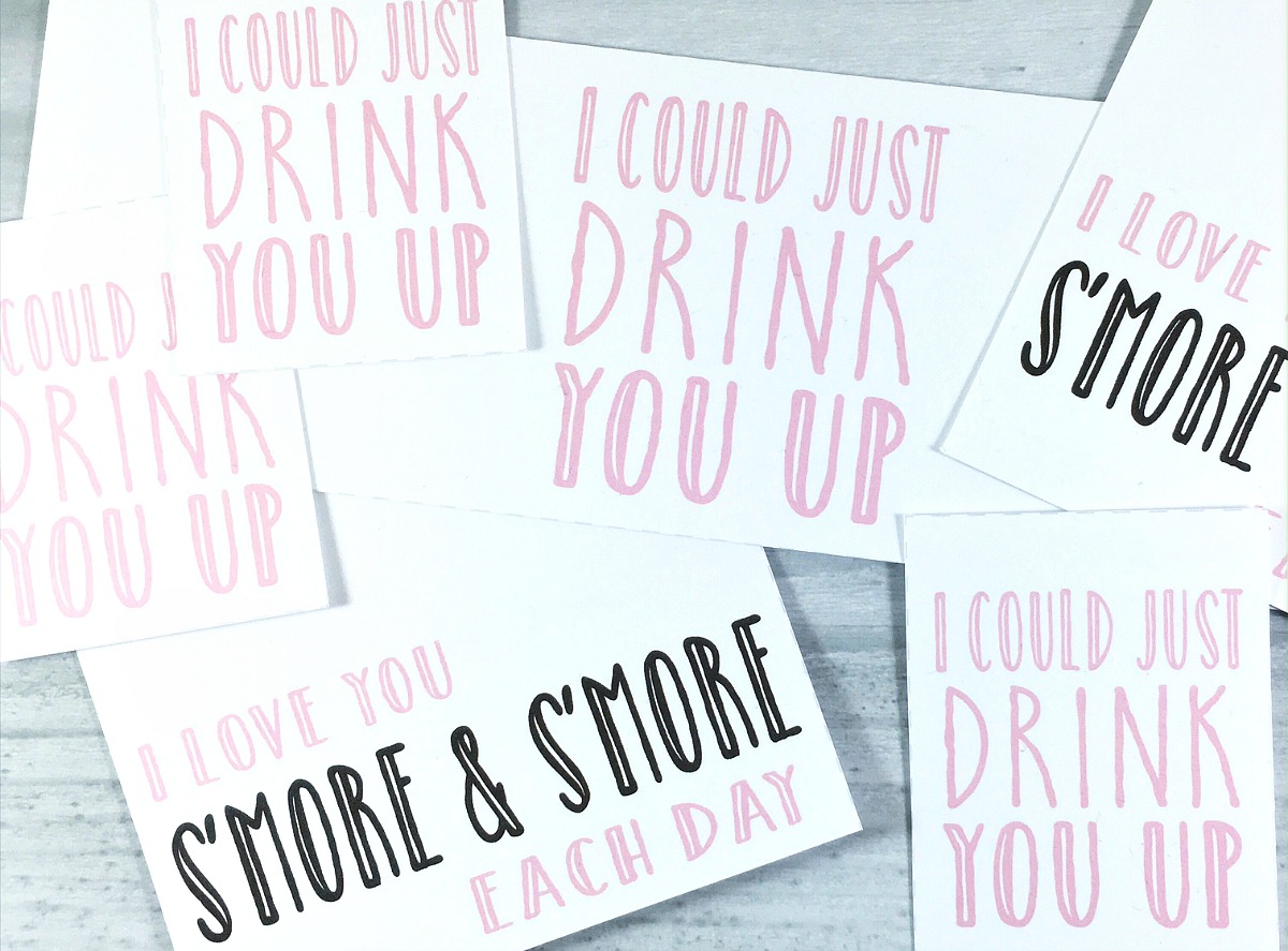 smore valentine printable