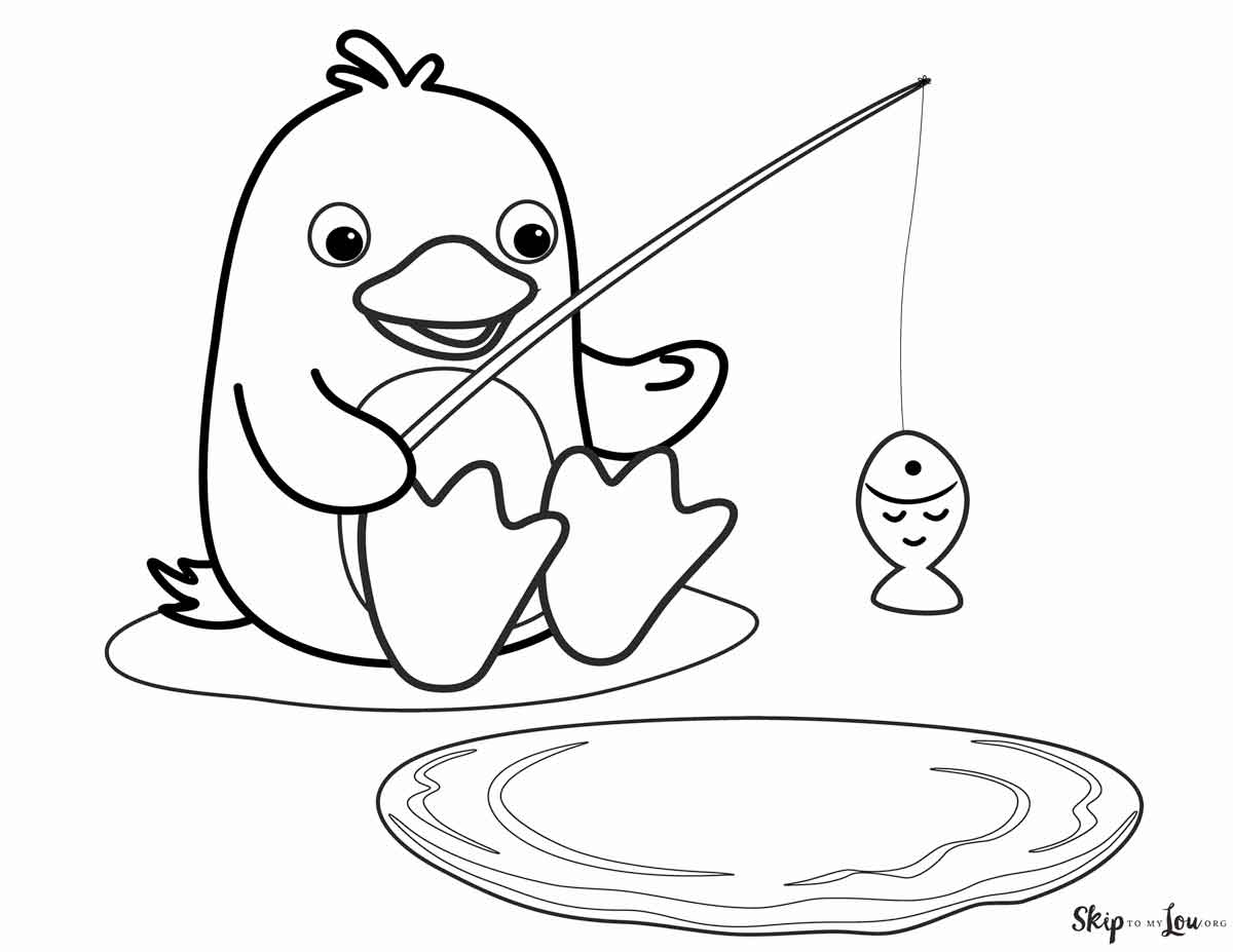 penguin fishing