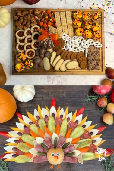 cute turkey thanksgiving charcuterie board