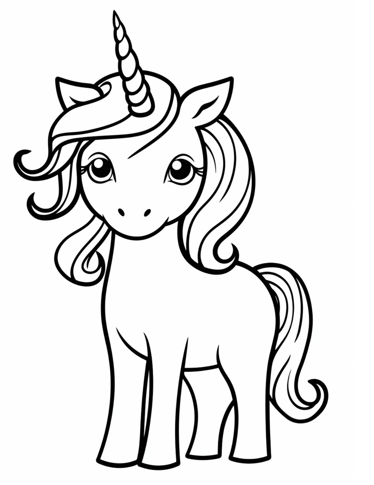 simple unicorn