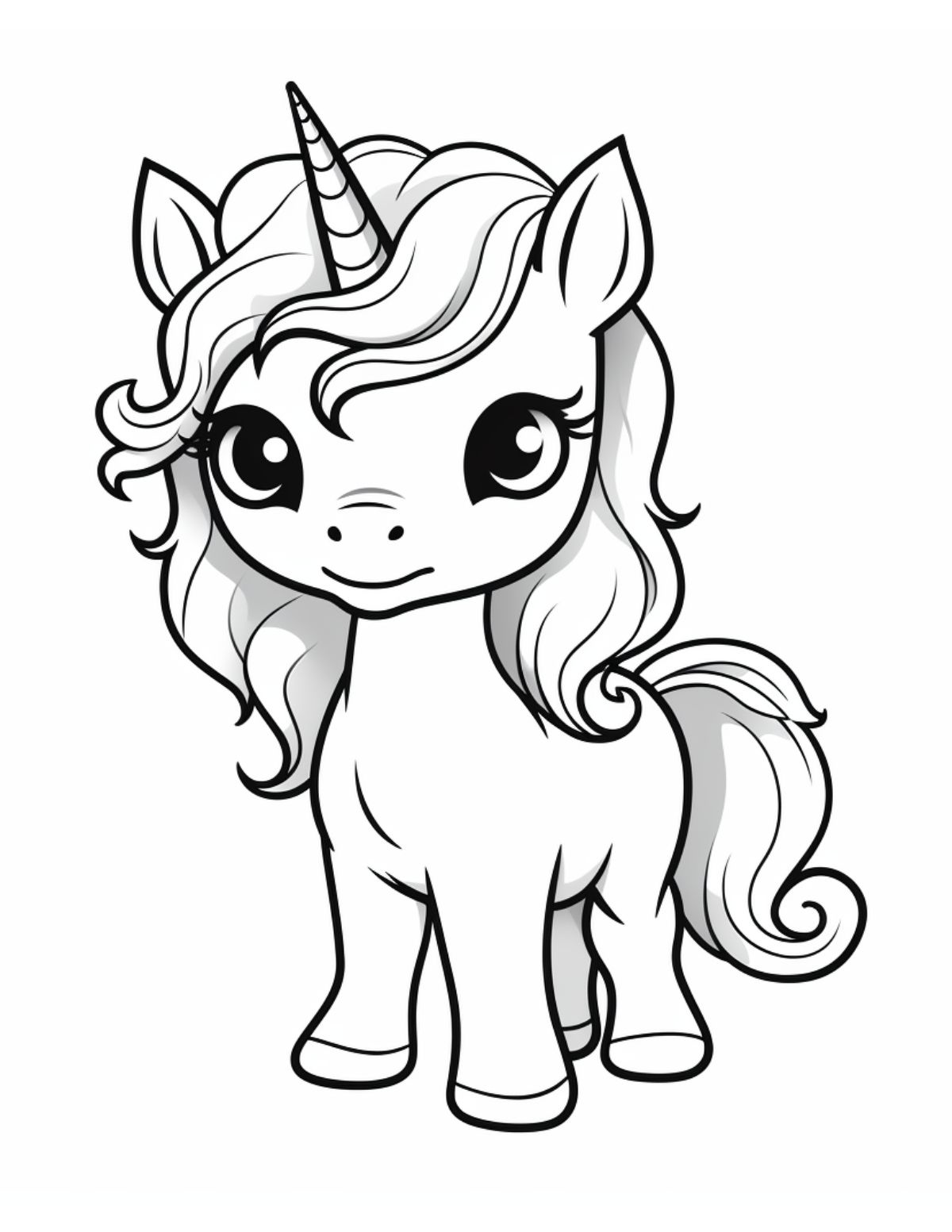 cute anime unicorn