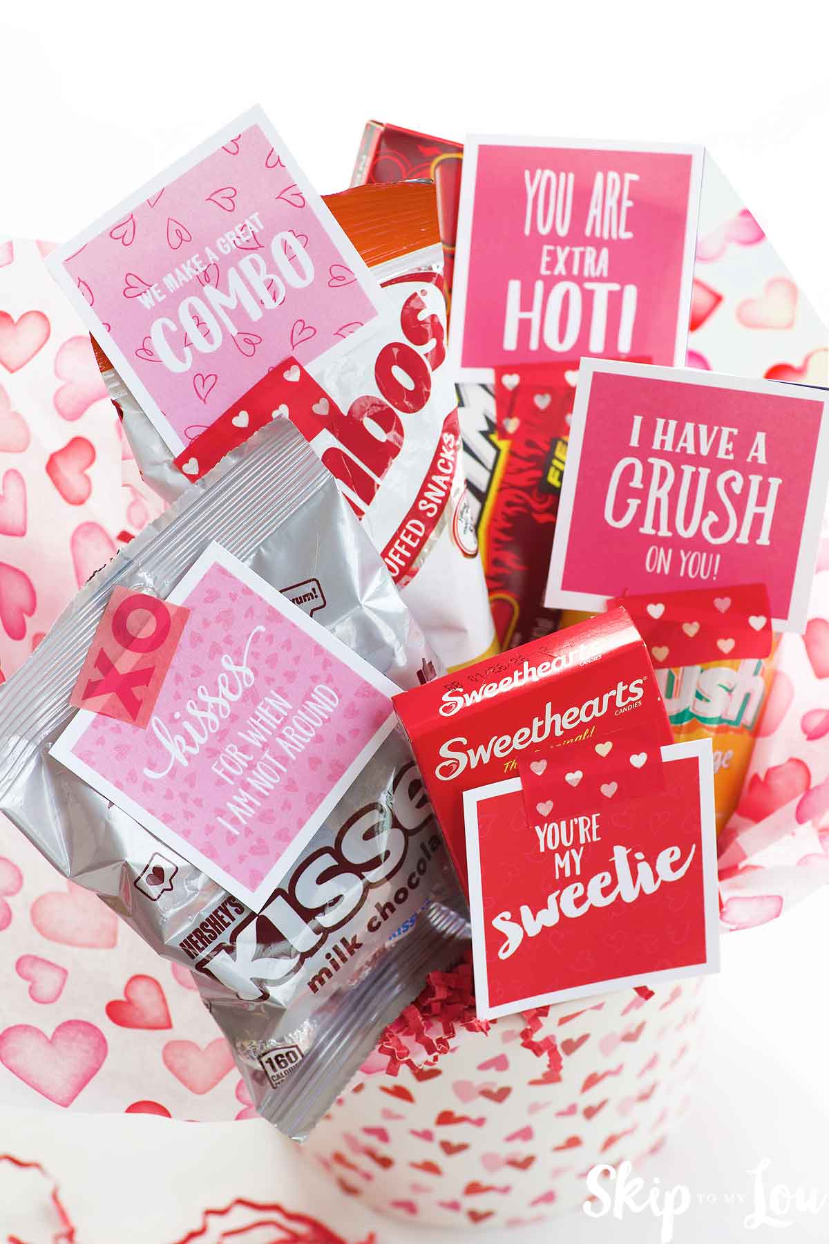 valentine gift basket