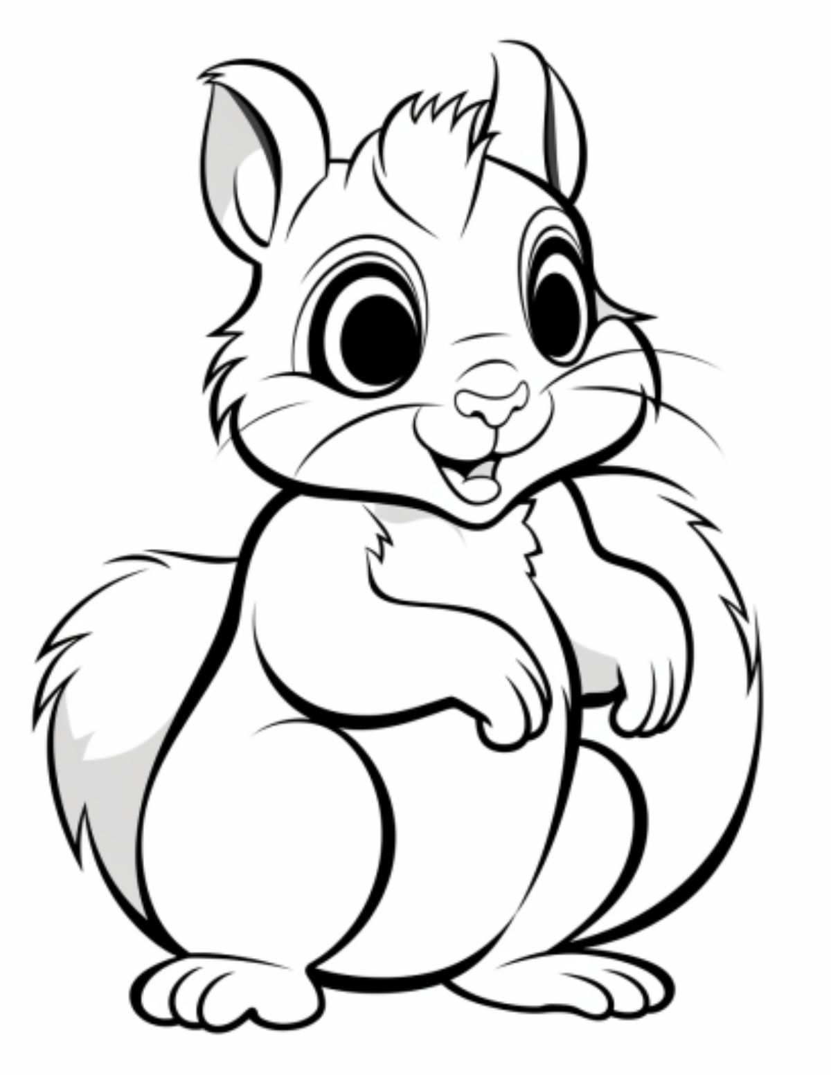squirrel standing