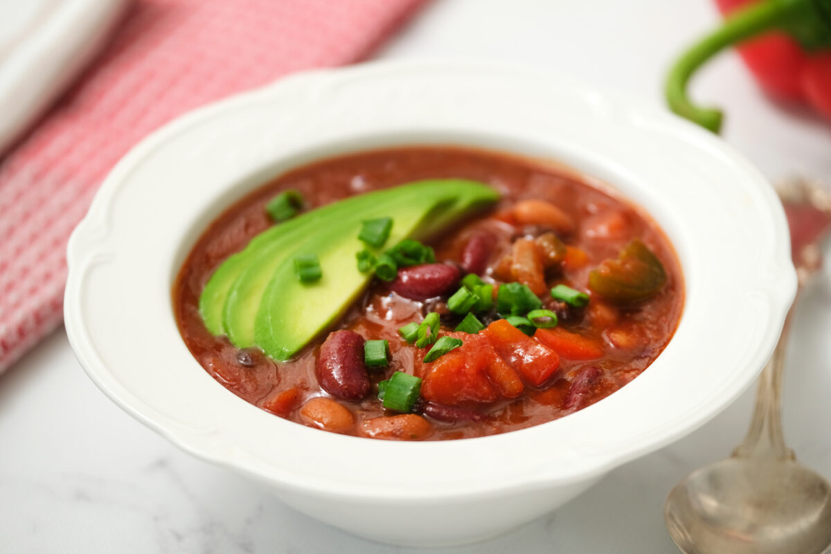Top finish the dish, add grnish of your choice. Cilantro and avocado works well.
