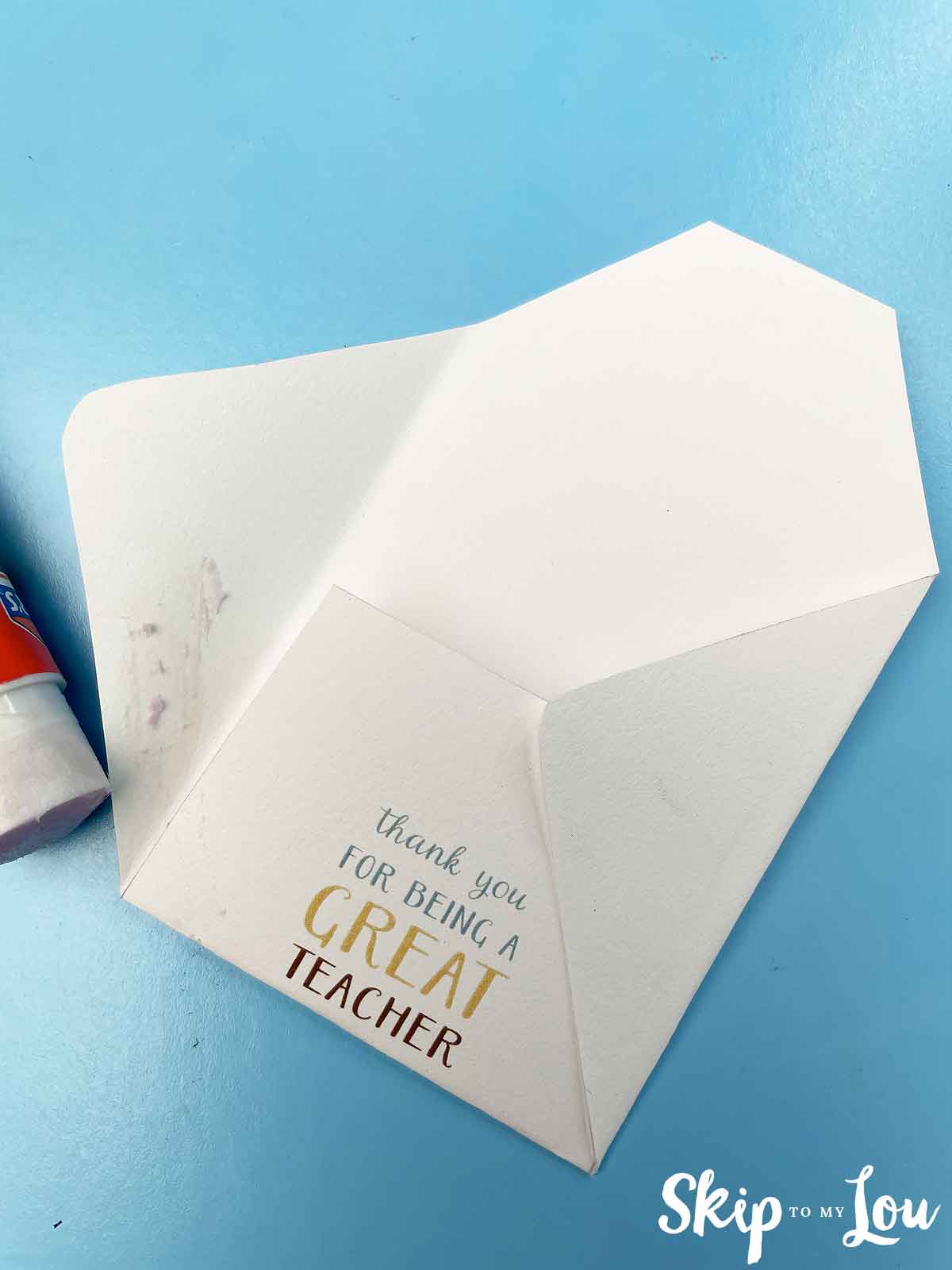 fold template into a pocket