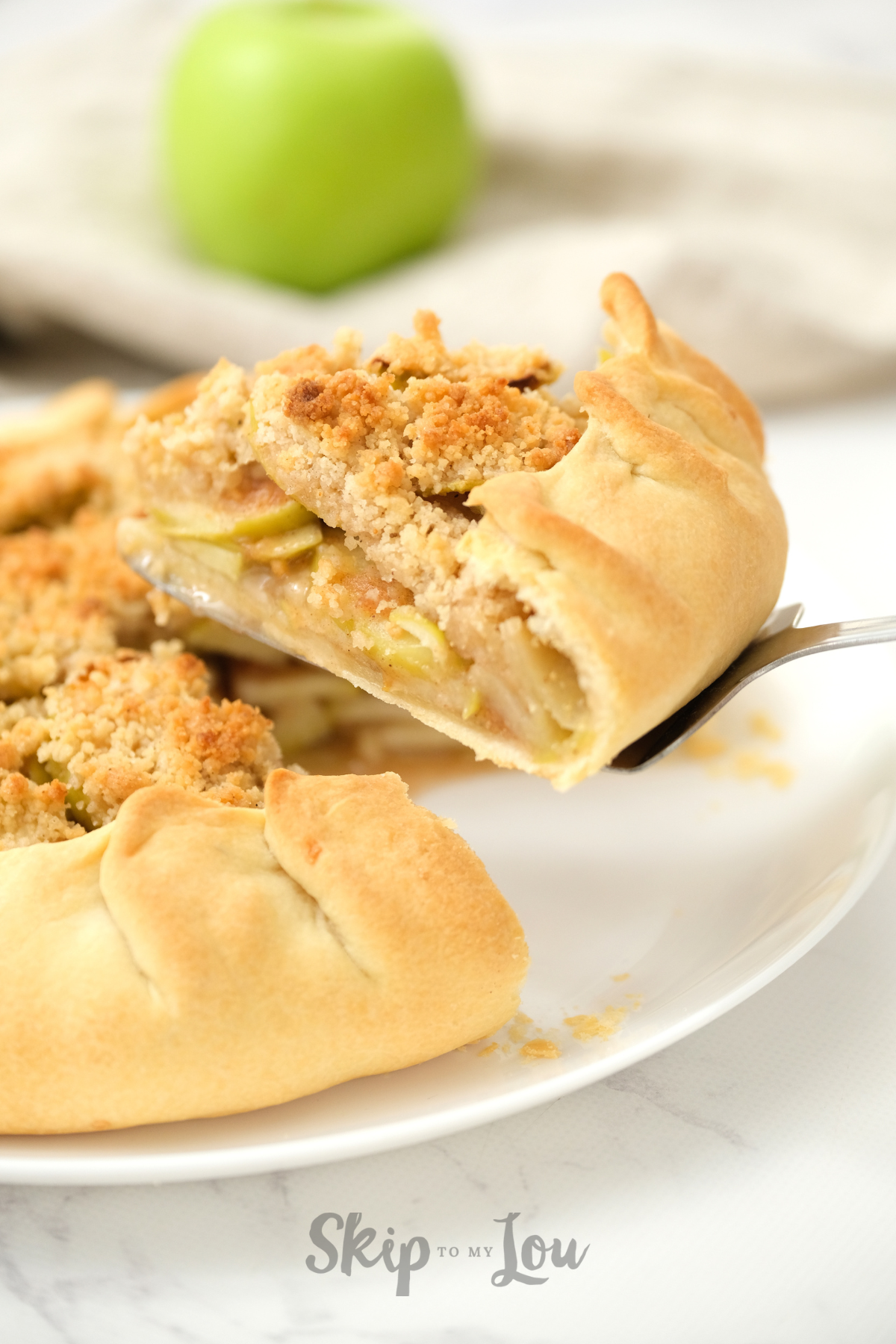 apple crostata