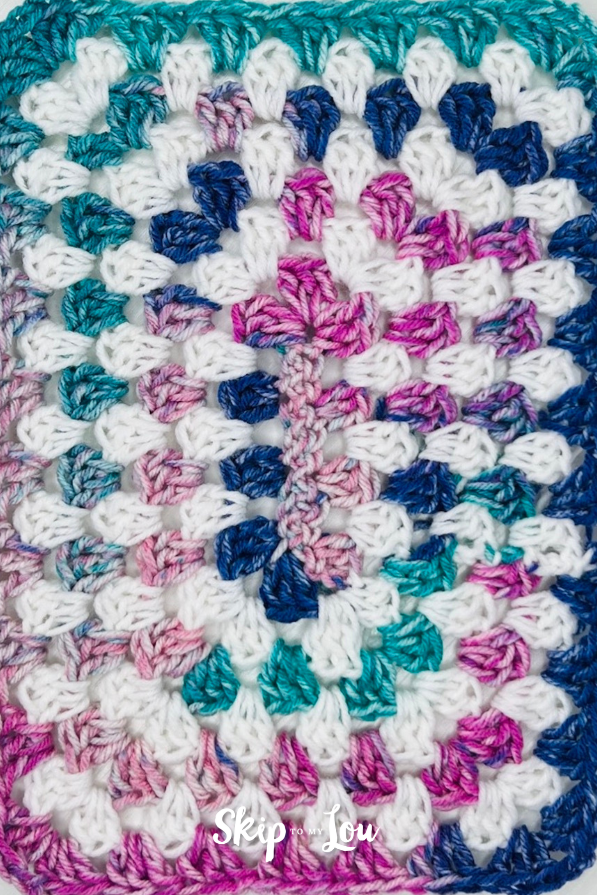 Skip to my Lou - Crochet Tutorials - Rectangular Granny Square