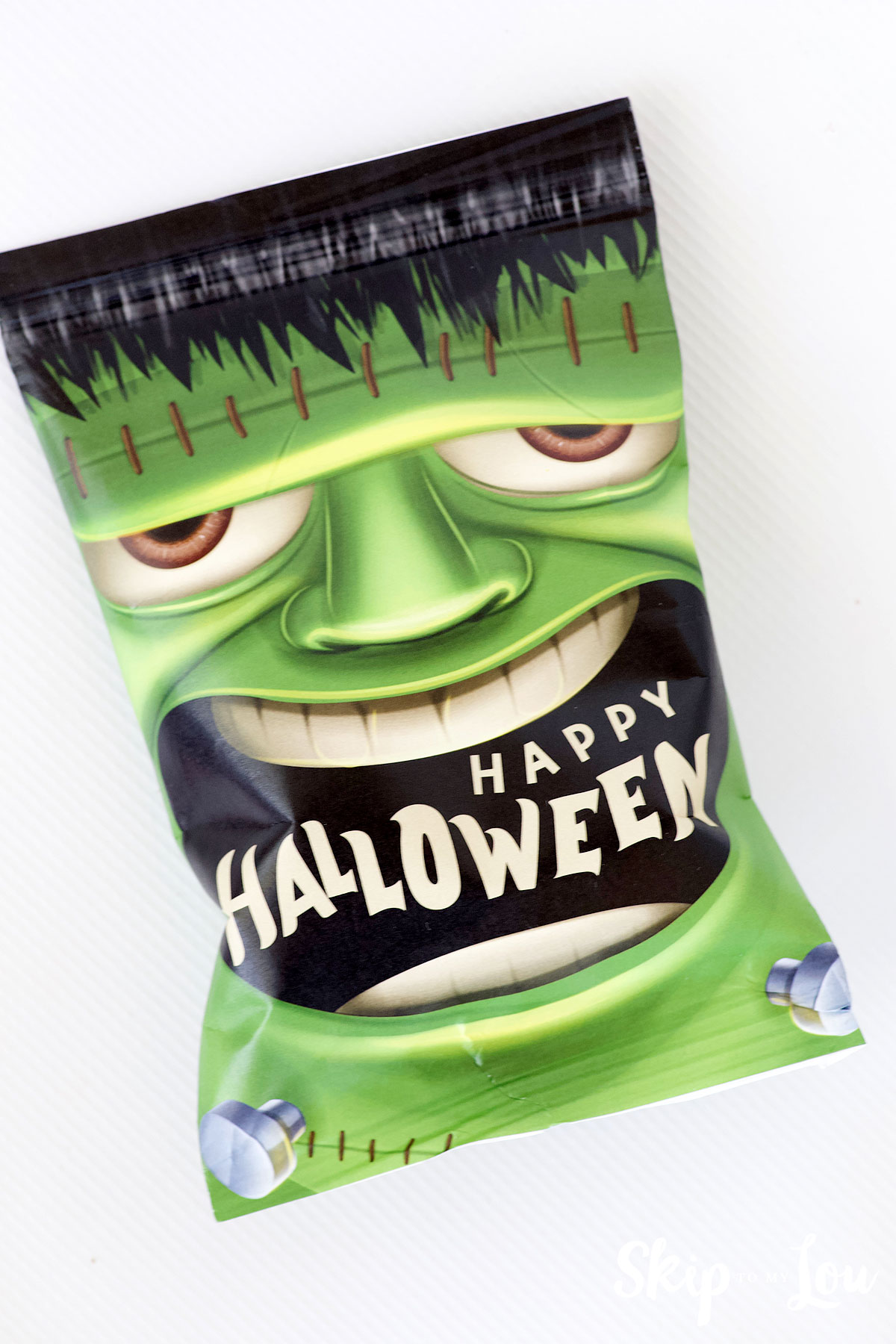 frankenstein chip bag