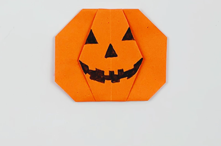 Use a marker to draw on a scary face.