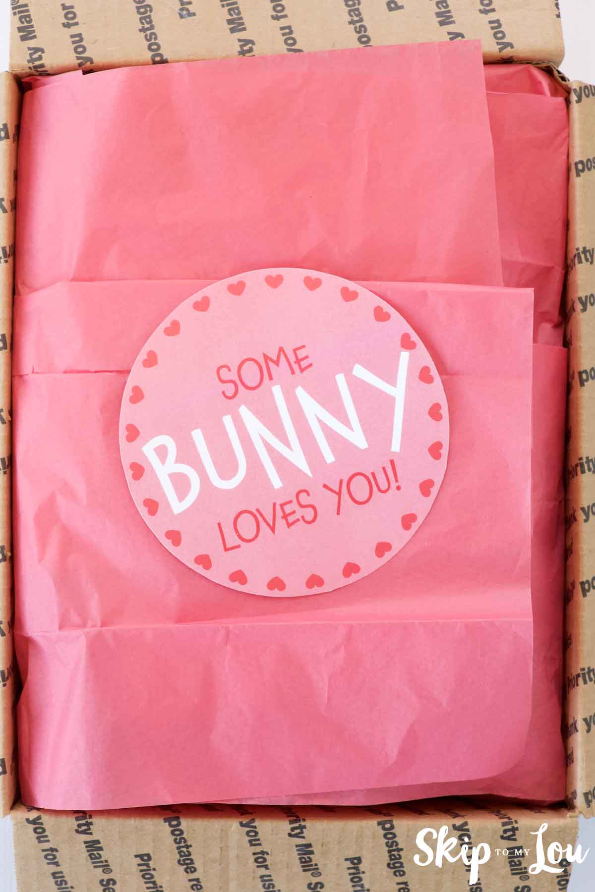 youre somebunny speical large round label