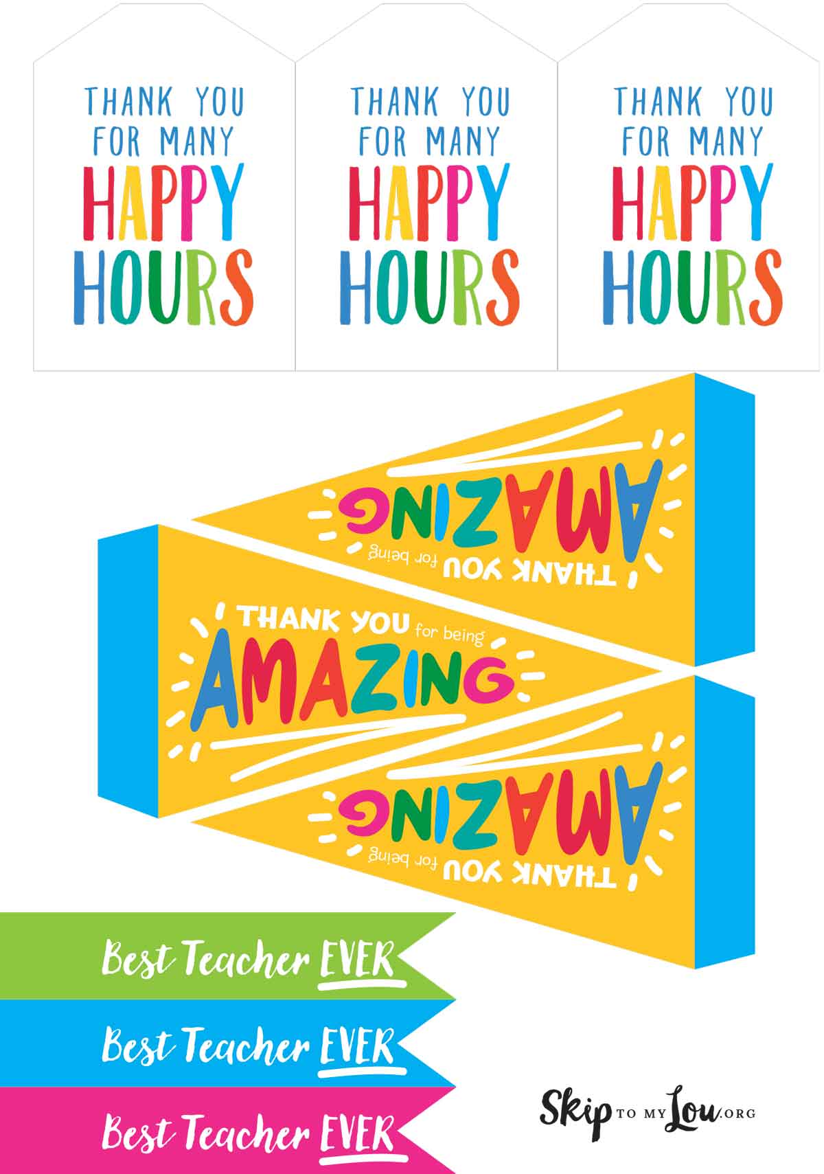 free printable pennant , flags and gift tag for sonic gift