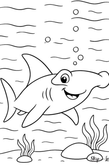 friendly hammerhead shark